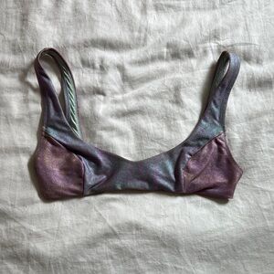 Iridescent Women's swim top 🧜‍♀️